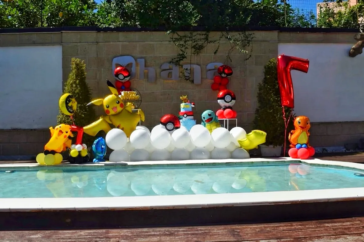 Allestimento tema Pokémon